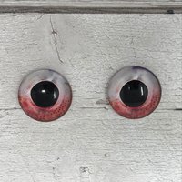 Glass eye cabochons in sizes 6mm to 20mm dragon eyes fish reptile lizard iris (401)