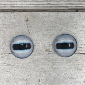 Glass eye cabochons in sizes 6mm to 40mm sheep eyes, horse eyes, deer eyes, goat eyes, octopus eyes (457)